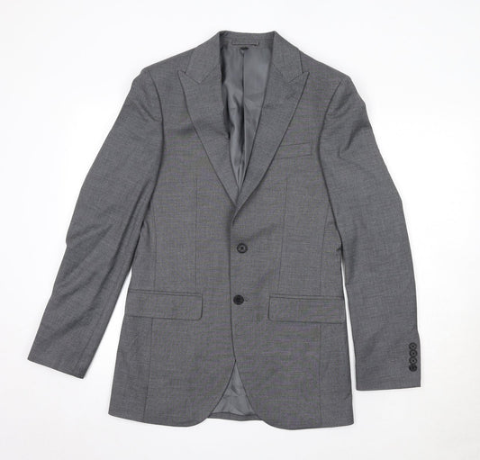 Mens UK Size 36 Marks and Spencer Regular Grey Suit Jacket