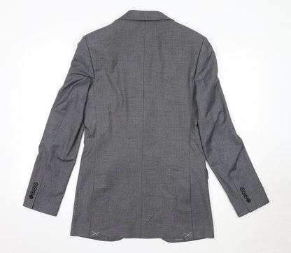 Mens UK Size 36 Marks and Spencer Regular Grey Suit Jacket