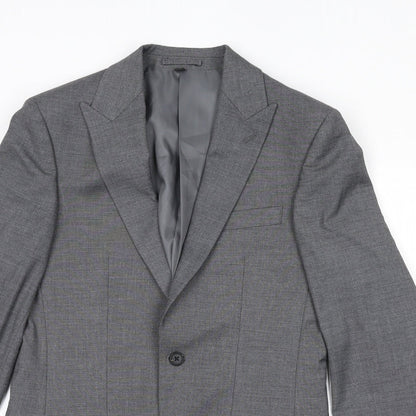 Mens UK Size 36 Marks and Spencer Regular Grey Suit Jacket