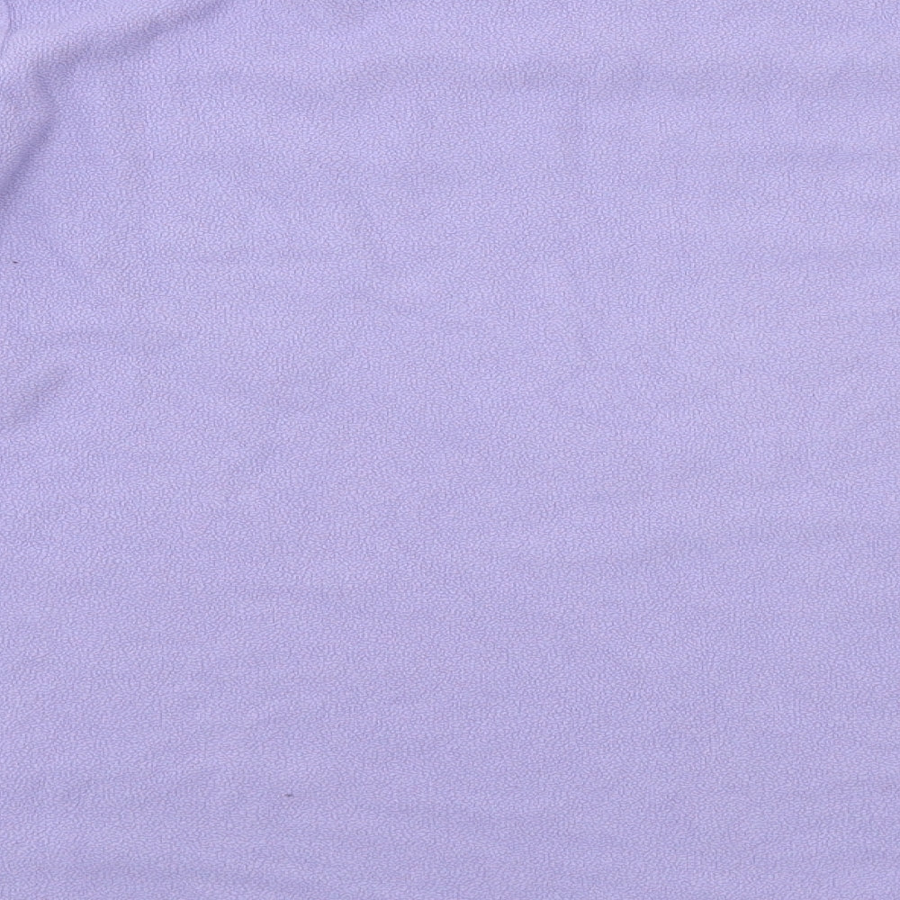 K-Way Womens Purple Polyester Pullover Sweatshirt Size XL Pullover