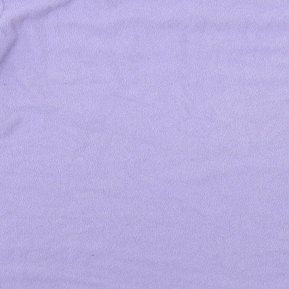 K-Way Womens Purple Polyester Pullover Sweatshirt Size XL Pullover