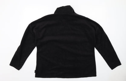 DECATHLON Womens Black Polyester Pullover Sweatshirt Size 2XL Pullover