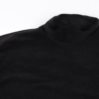 DECATHLON Womens Black Polyester Pullover Sweatshirt Size 2XL Pullover