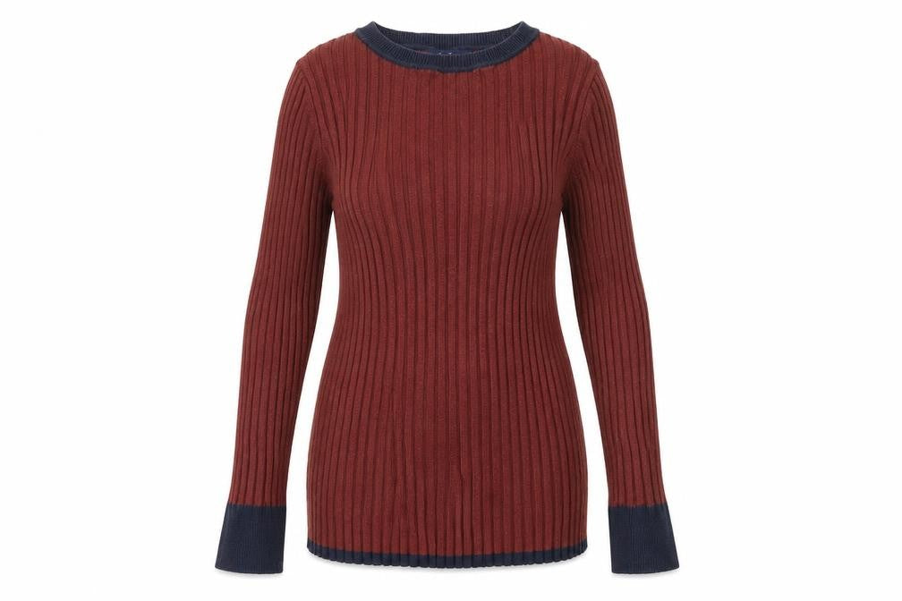 Womens UK Size 12 NEXT Brown Pullover Jumper