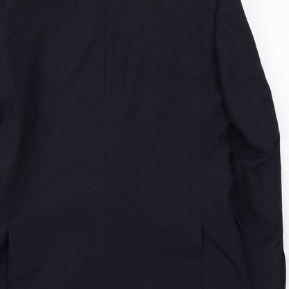 Mens UK Size 38 Debenhams Regular Blue Suit Jacket