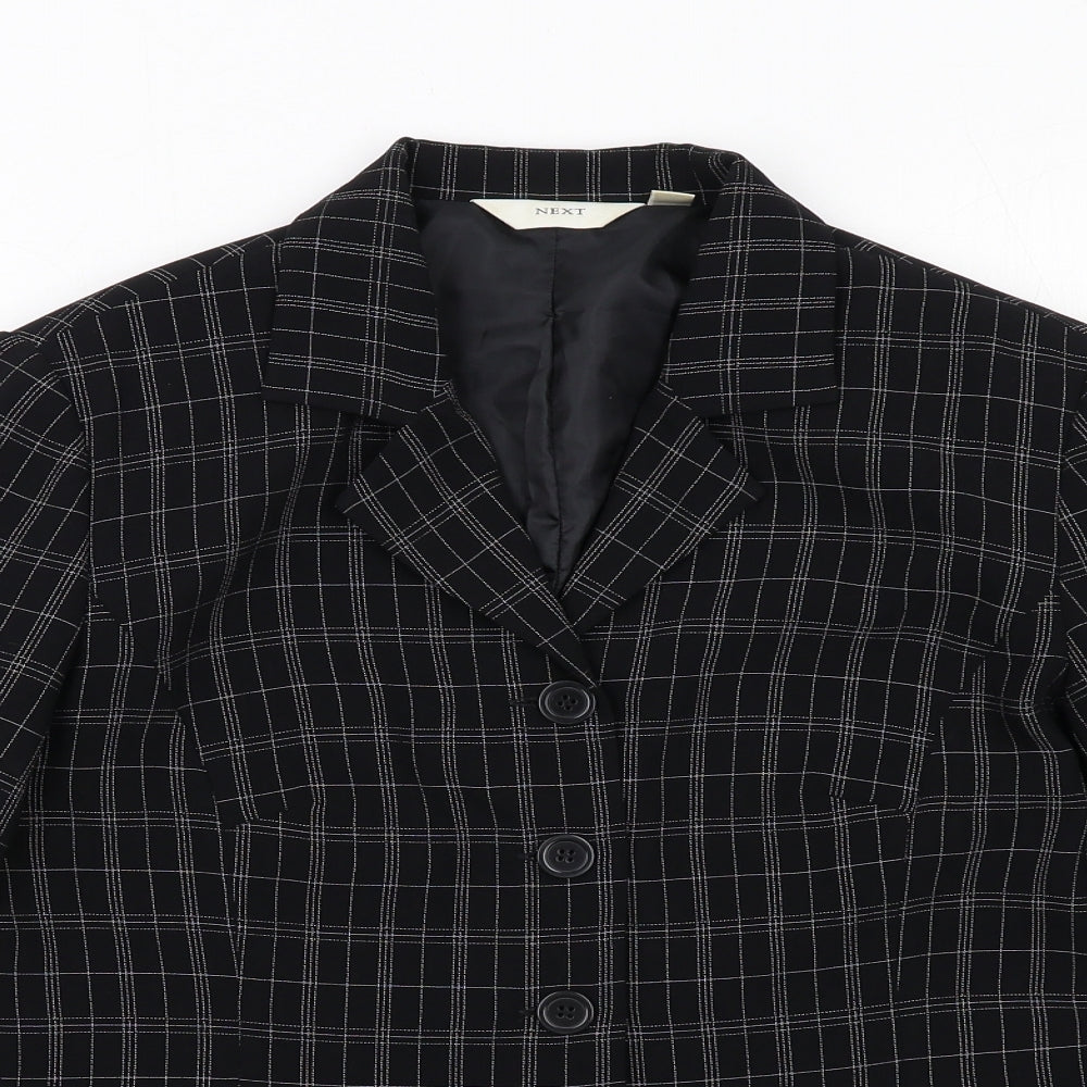Womens UK Size 10 NEXT Black Jacket