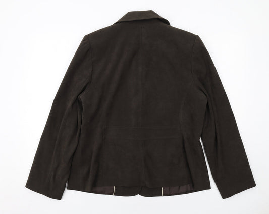 Womens UK Size 16 Berkertex Green Jacket