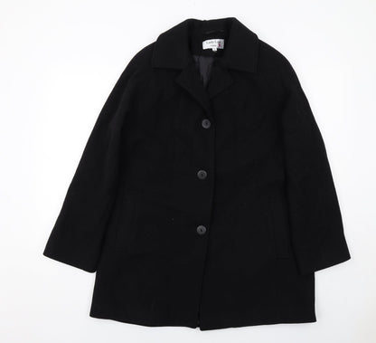 Womens UK Size 10 Lady Line Black Jacket
