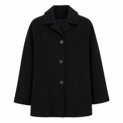 Womens UK Size 10 Lady Line Black Jacket