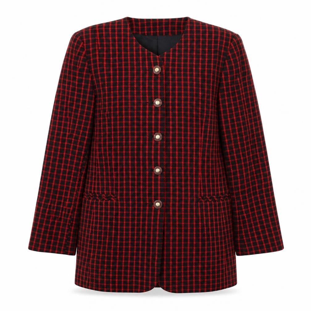 Womens UK Size 10 Klass Red Jacket