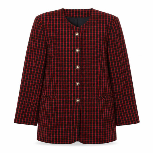 Womens UK Size 10 Klass Red Jacket