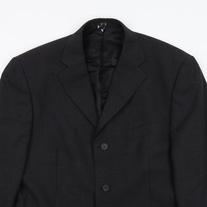 Mens UK Size 40 Ciro Citterio Regular Grey Suit Jacket