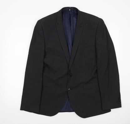 Mens UK Size 42 NEXT Regular Grey Suit Jacket