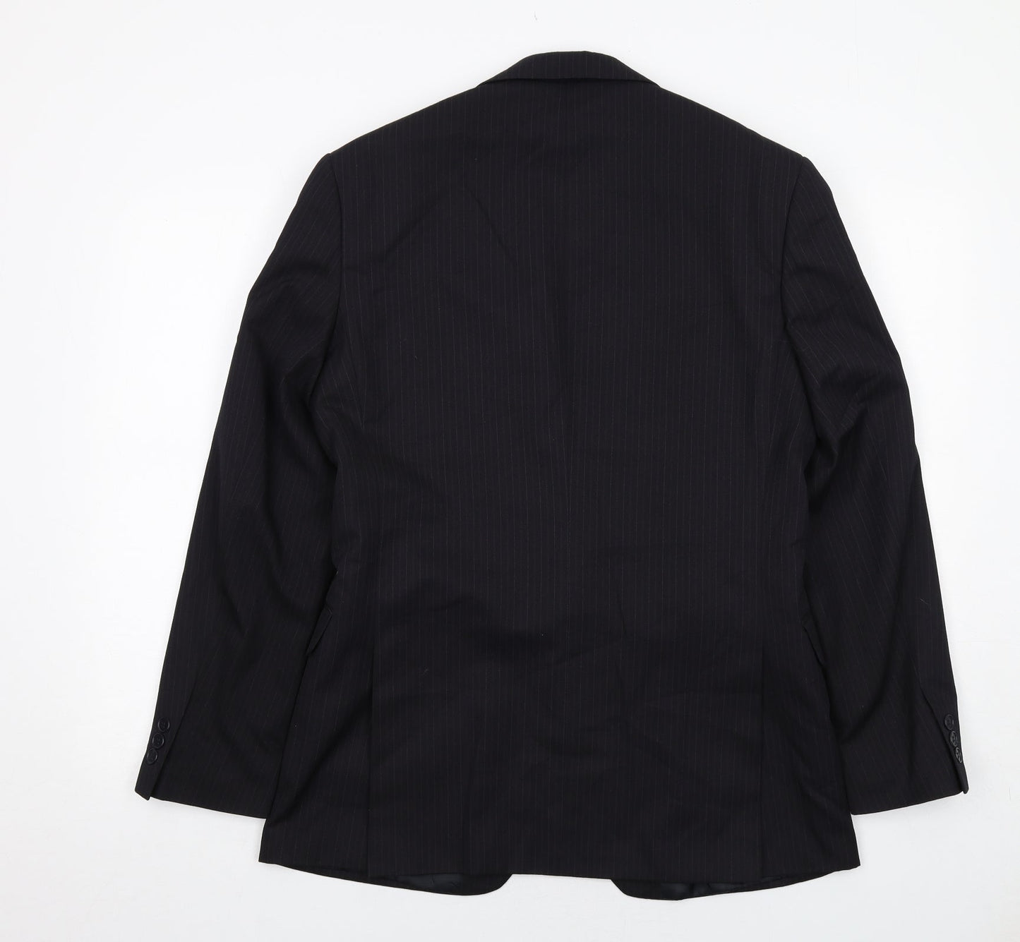 Mens UK Size 38 Karl Jackson Regular Black Suit Jacket