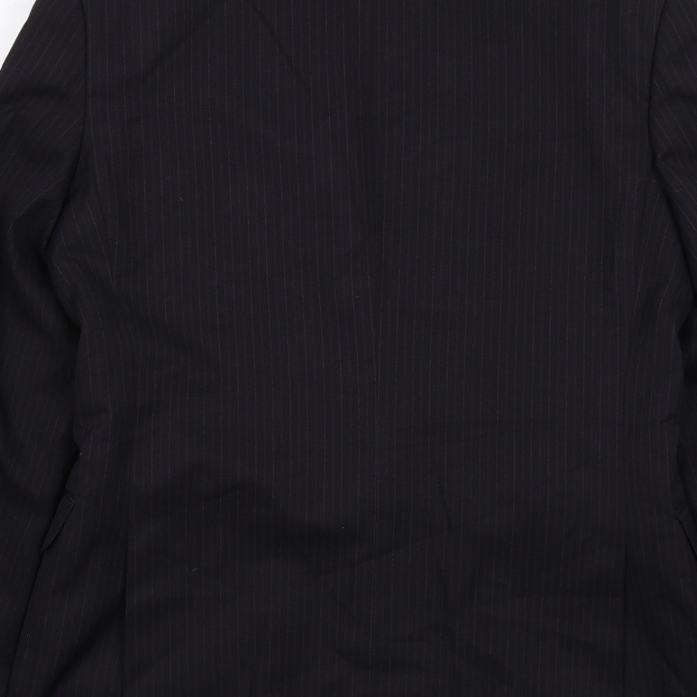 Mens UK Size 38 Karl Jackson Regular Black Suit Jacket