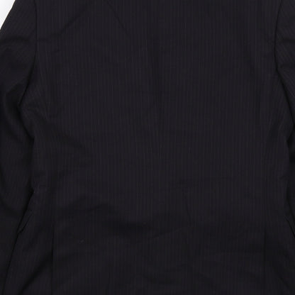 Mens UK Size 38 Karl Jackson Regular Black Suit Jacket