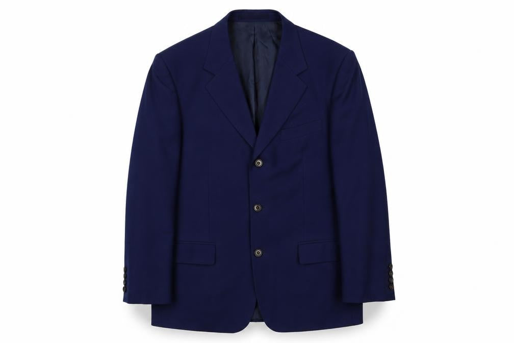 Mens UK Size 40 Marks and Spencer Regular Blue Suit Jacket
