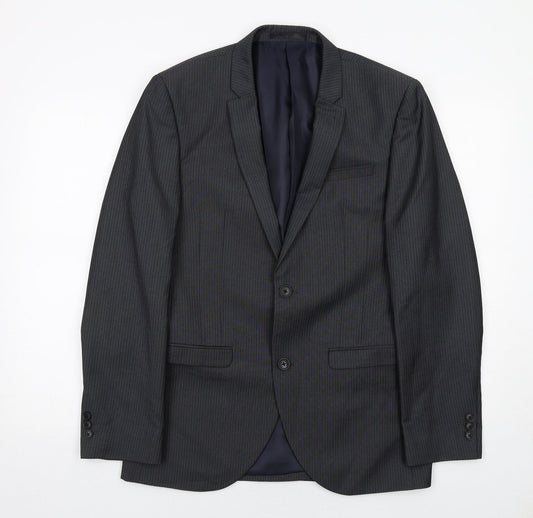 Mens UK Size 38 NEXT Regular Grey Suit Jacket