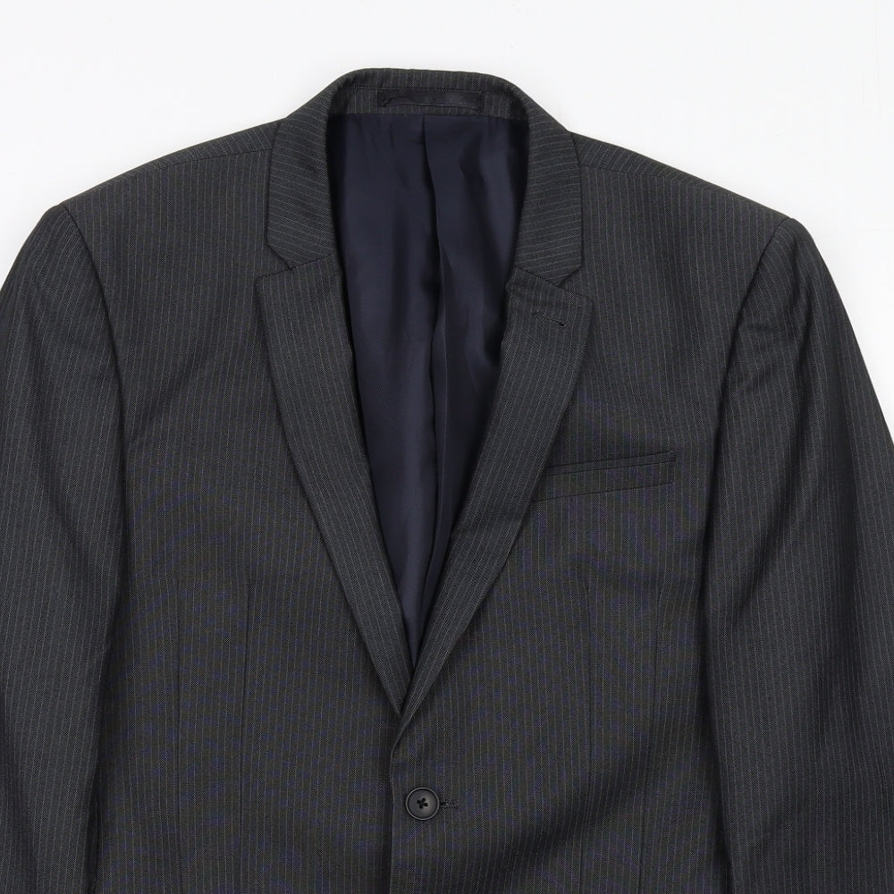 Mens UK Size 38 NEXT Regular Grey Suit Jacket
