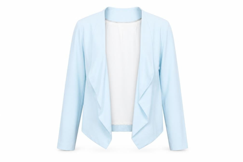 Womens UK Size 10 Dorothy Perkins Blue Kimono Coat