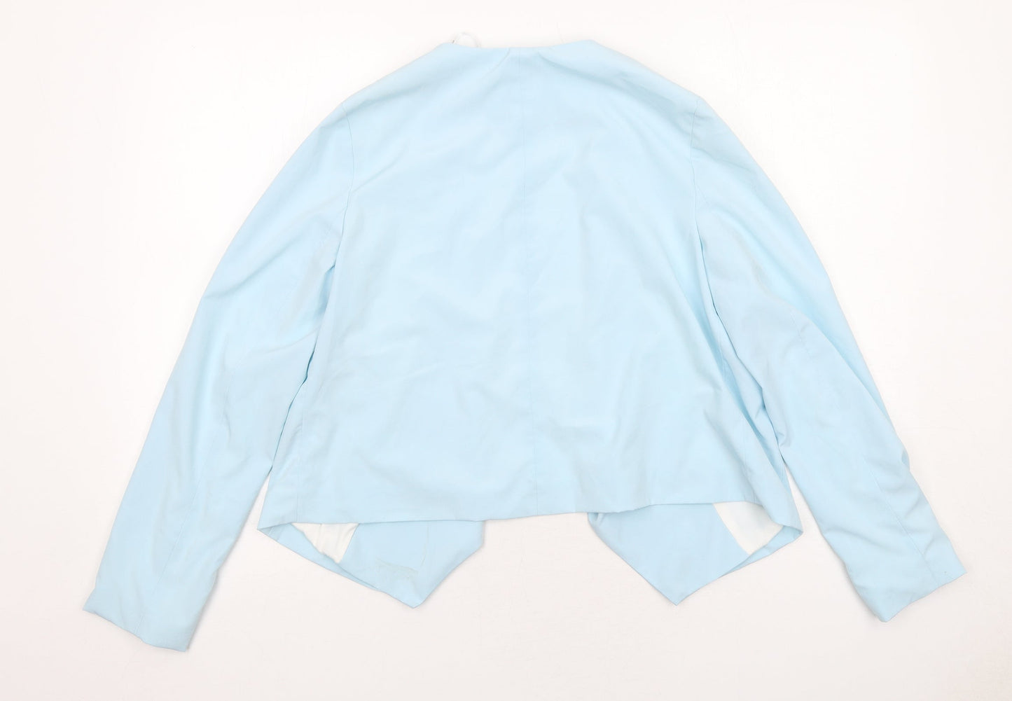 Womens UK Size 10 Dorothy Perkins Blue Kimono Coat
