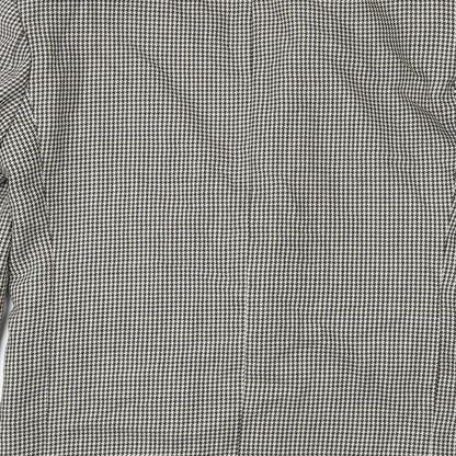 Principles For Men Mens Beige Geometric Polyester Jacket Suit Jacket Size 40 Regular