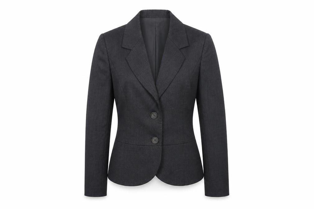 Joesph Womens Grey Wool Jacket Suit Jacket Size 8