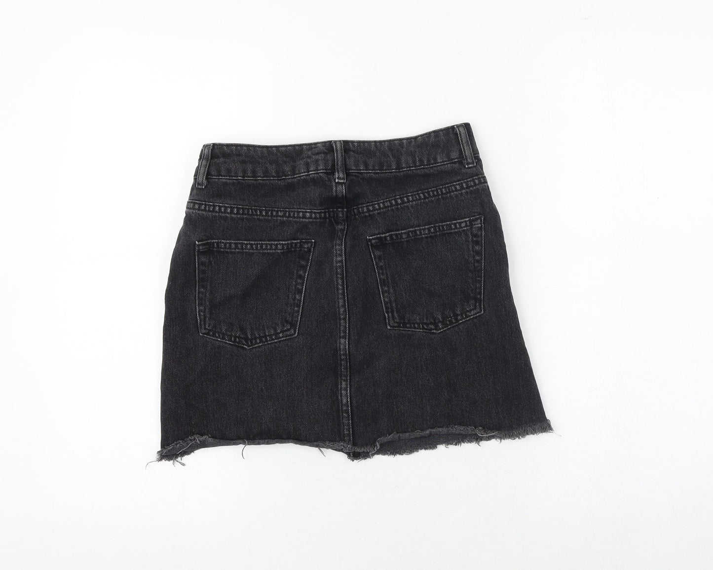 Womens UK Size 6 Topshop A-Line Denim Skirt