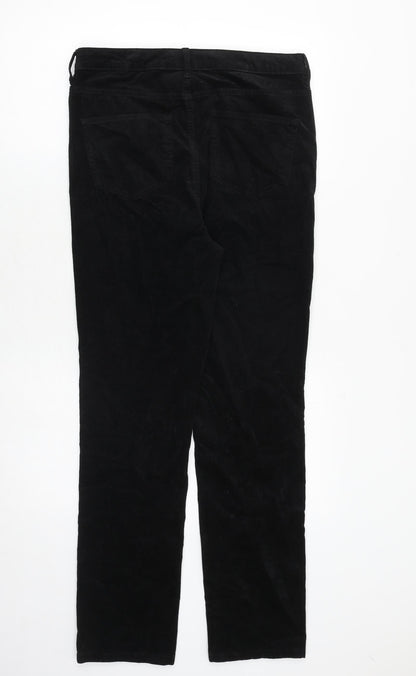 Womens UK Size 32 in Marks and Spencer Regular Fit  Black Trousers