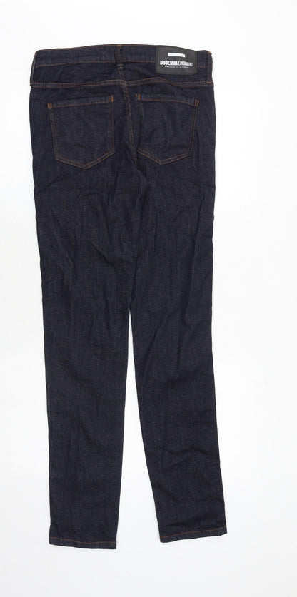 Dr. Denim Mens Blue Cotton Skinny Jeans Size 31 in L32 in Regular Zip