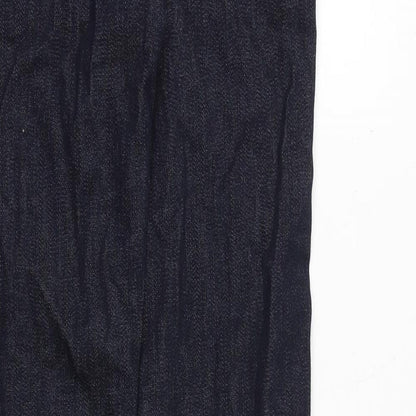 Dr. Denim Mens Blue Cotton Skinny Jeans Size 31 in L32 in Regular Zip