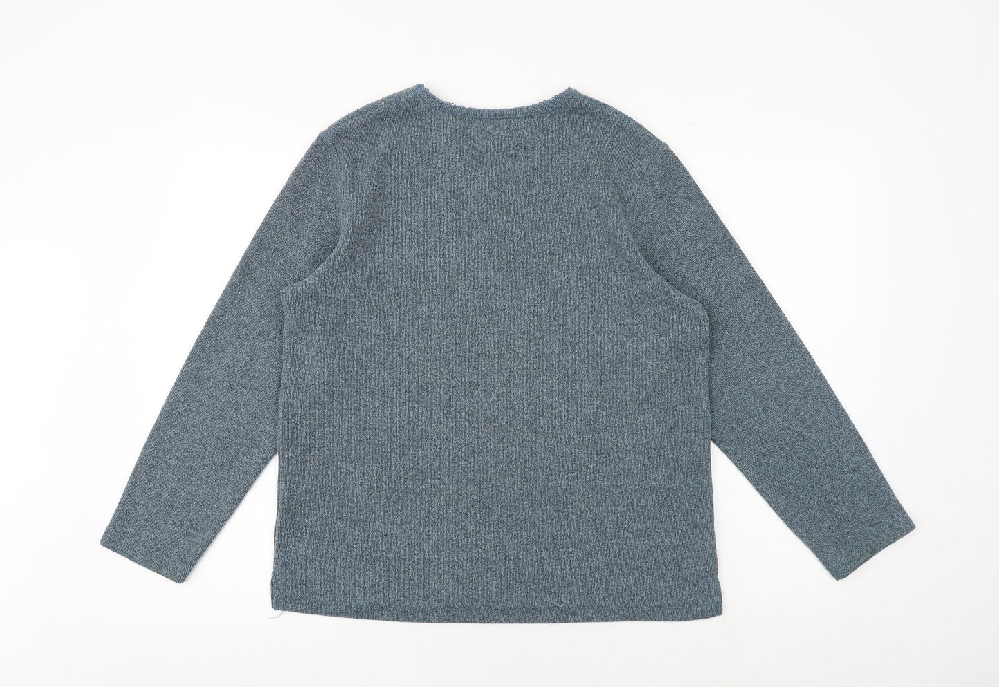 Womens UK Size S Bonmarché Blue Pullover Jumper