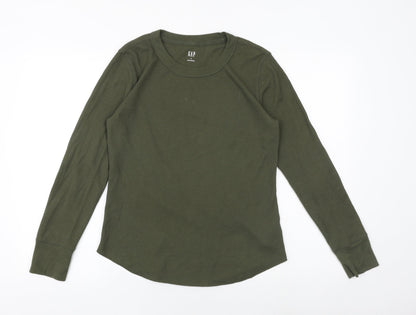 Mens UK Size M Gap Green Pullover Sweatshirt