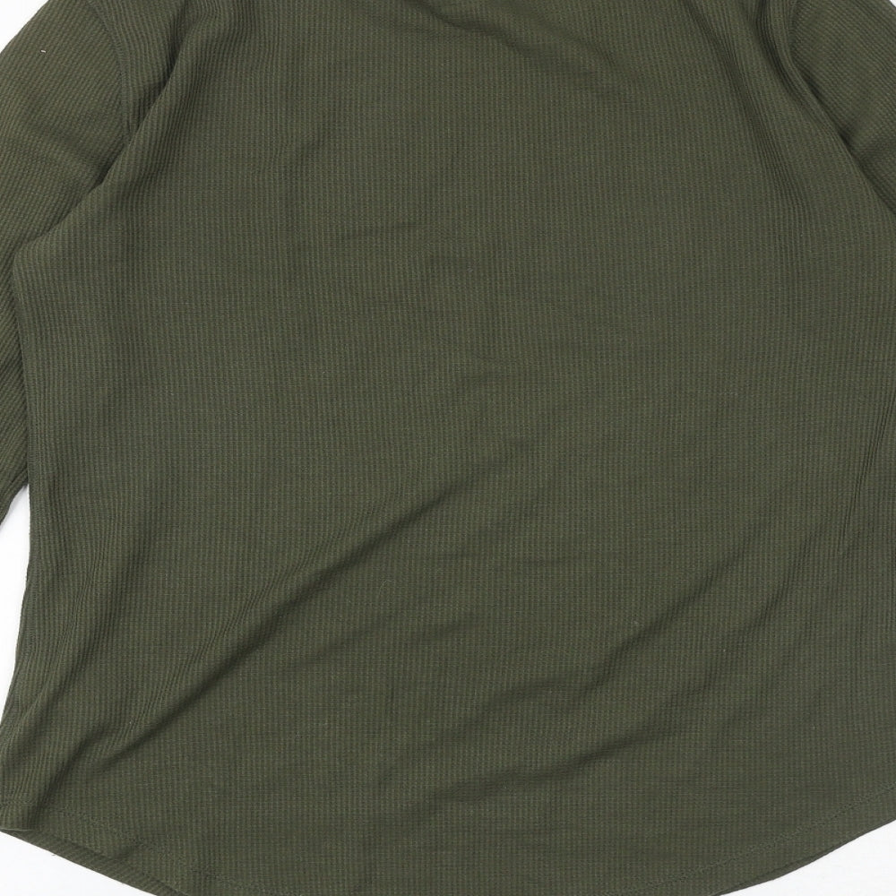 Mens UK Size M Gap Green Pullover Sweatshirt