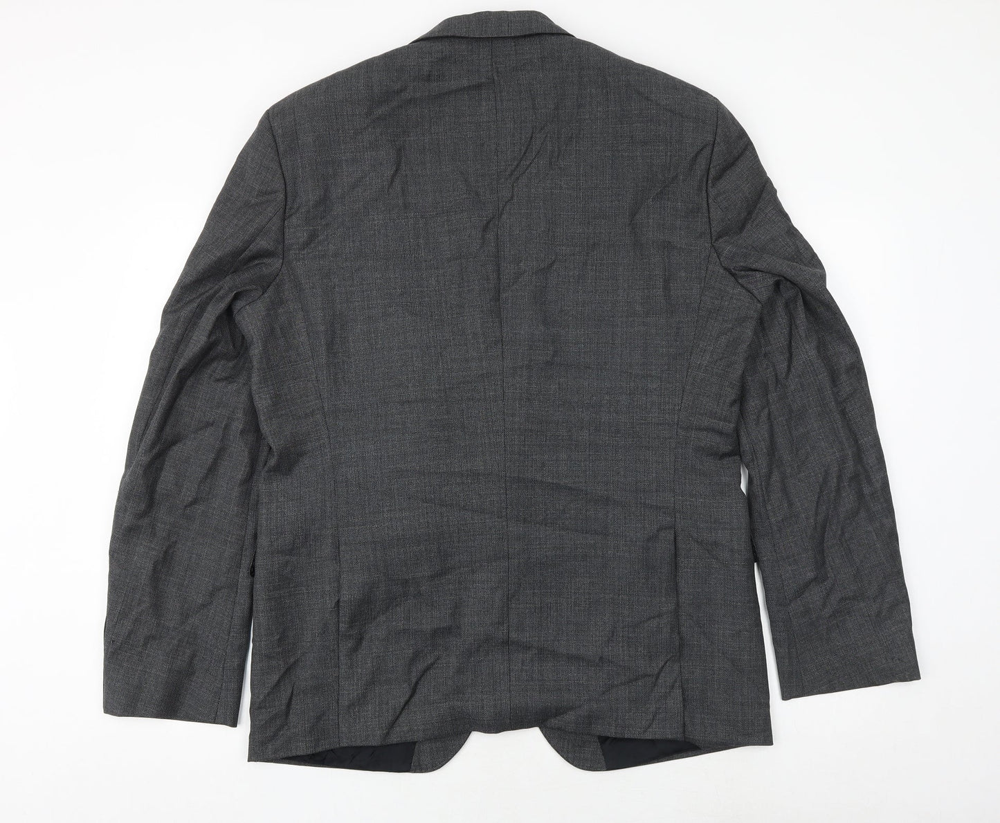 Mens UK Size 44 Boss Regular Grey Suit Jacket