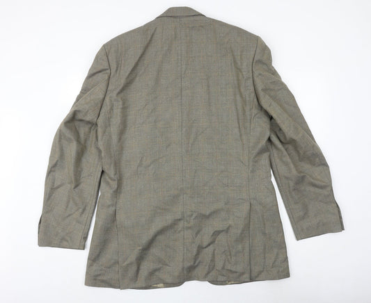 Mens UK Size 42 The Label Regular Brown Suit Jacket