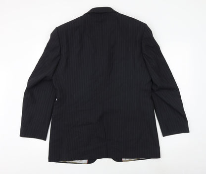 Mens UK Size 40 Burton Regular Blue Suit Jacket