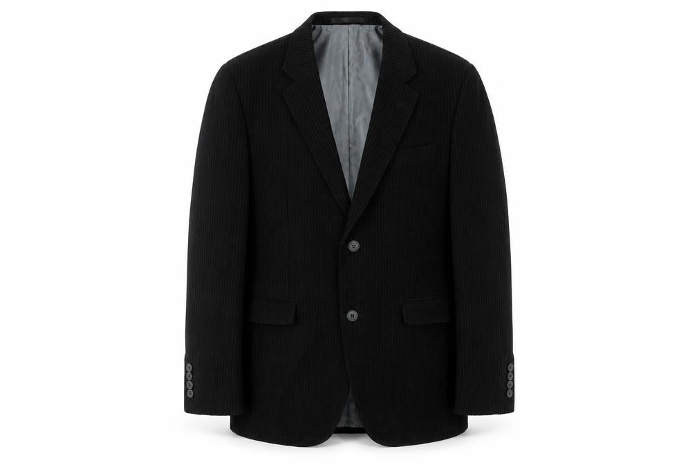 Mens UK Size 38 Avenue Regular Black Suit Jacket