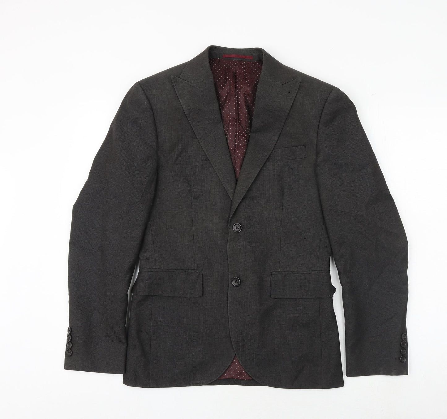 Mens UK Size 36 NEXT Regular Brown Suit Jacket