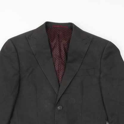 Mens UK Size 36 NEXT Regular Brown Suit Jacket