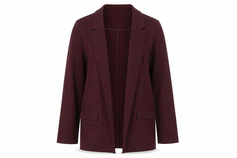 Womens UK Size 10 New Look Red Kimono Coat