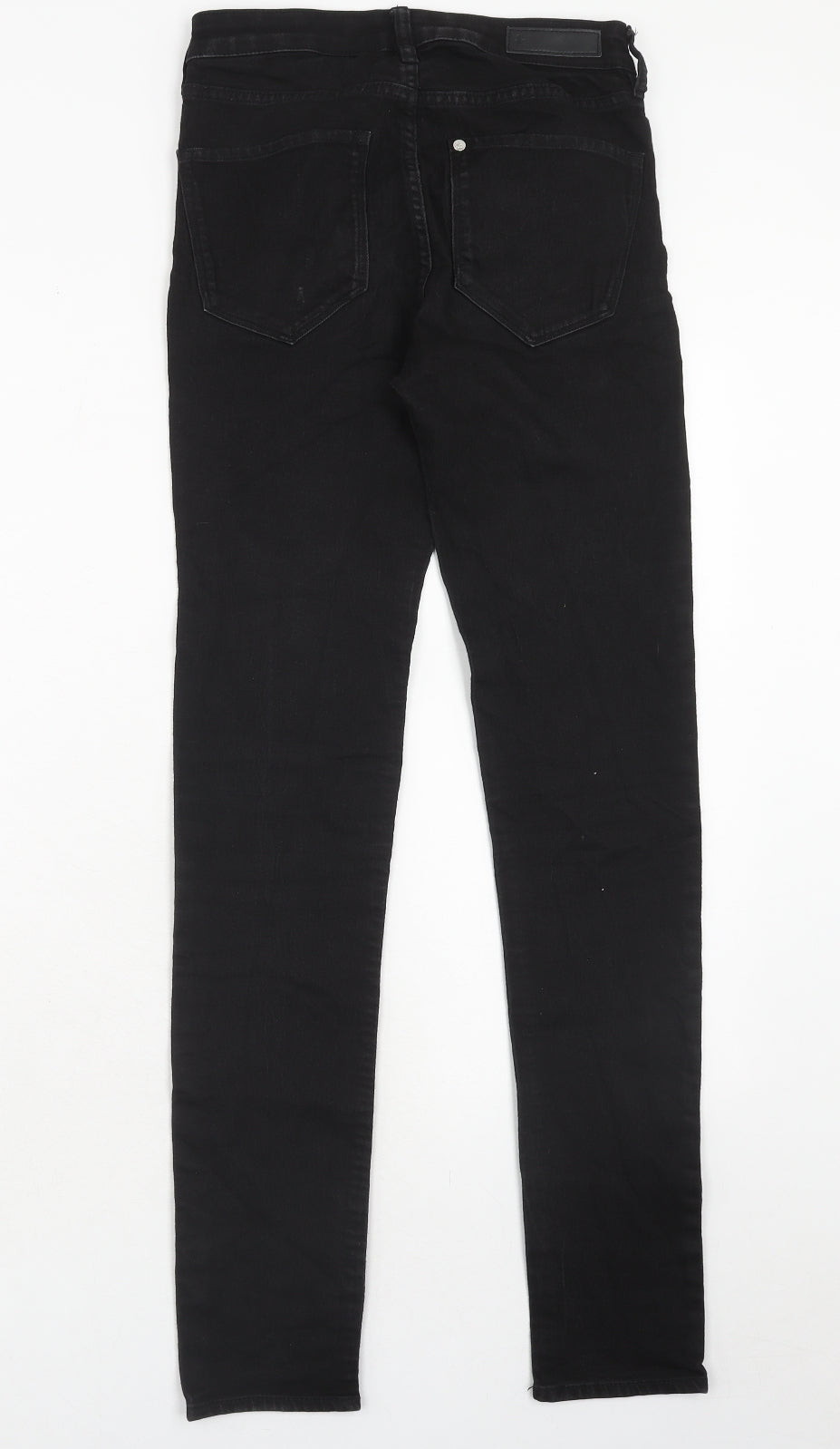 Womens UK Size 26 in H&M Regular Fit Skinny Black Jeans