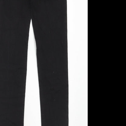 Womens UK Size 26 in H&M Regular Fit Skinny Black Jeans