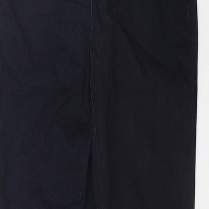 Together Womens Blue Cotton Skinny Jeans Size XS Regular Zip