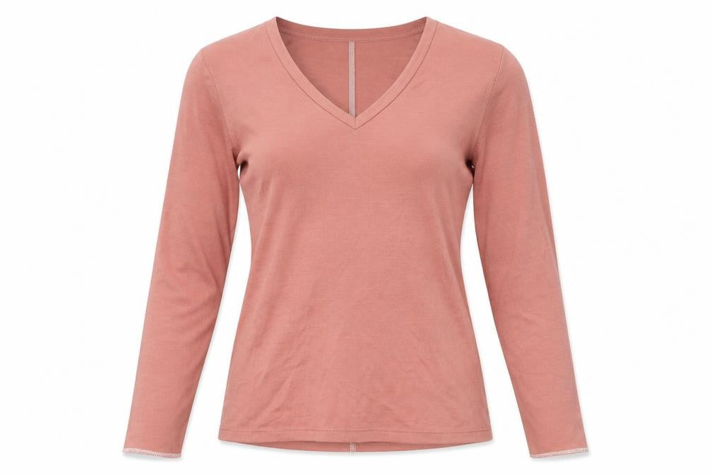 Womens UK Size 6 Per Una Pink Basic T-Shirt