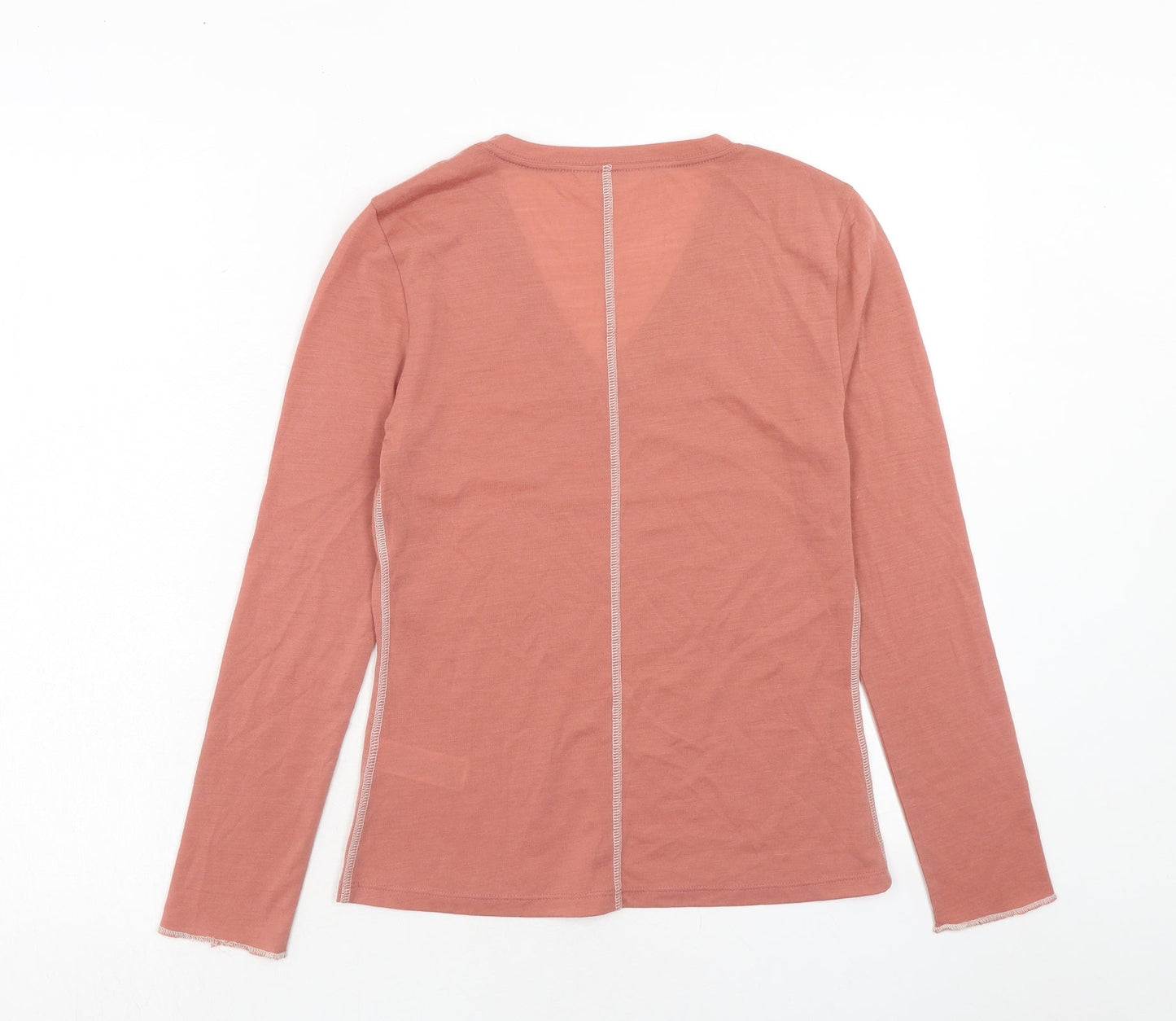 Womens UK Size 6 Per Una Pink Basic T-Shirt