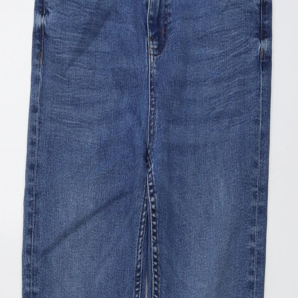Womens UK Size 10 Marks and Spencer Regular Fit Skinny Blue Jeans