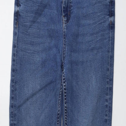 Womens UK Size 10 Marks and Spencer Regular Fit Skinny Blue Jeans