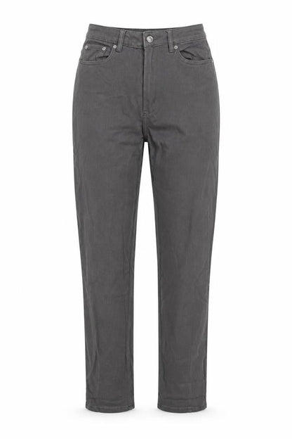 Womens UK Size 8 H&M Regular Fit Tapered Grey Jeans