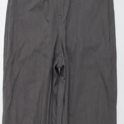 Womens UK Size 8 H&M Regular Fit Tapered Grey Jeans